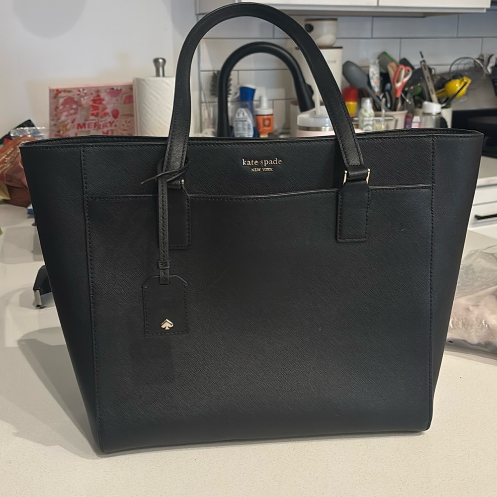 Black Kate Spade Laptop Tote